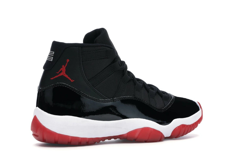 Air Jordan 11 Retro Playoffs (2019) - Black/White-Varsity Red - 378037-061 - 33