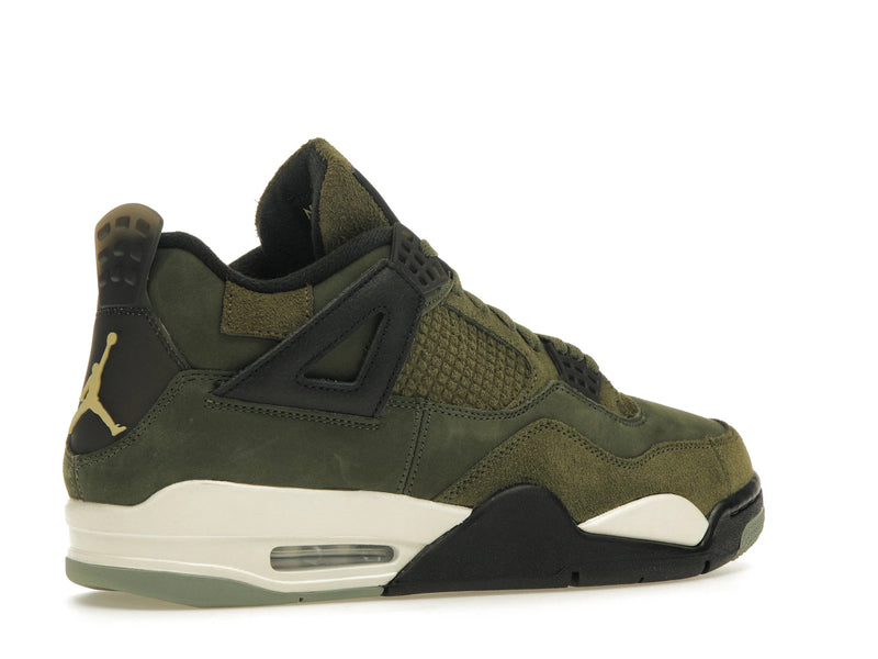 Air Jordan 4 Retro SE Craft Medium Olive - Medium Olive/Pale Vanilla/Khaki/Black/Sail - FB9927-200 - 33