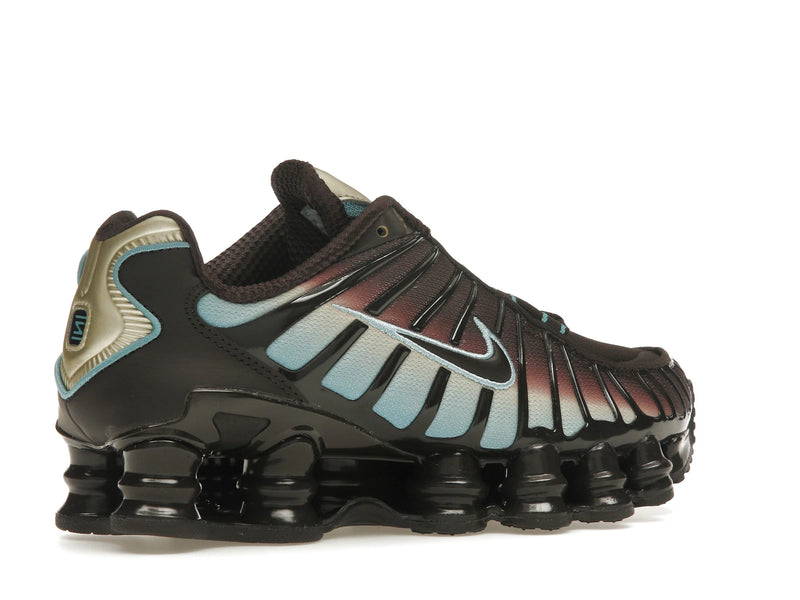 Nike Shox Tl Velvet Brown Denim Turquoise - Velvet Brown/Desert Khaki/Denim Turquoise - IB4340-200 - 33