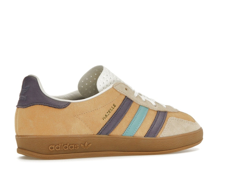 adidas Gazelle Indoor Glow Orange Shadow Violet - Glow Orange/Shadow Violet/Off White - IG1636 - 33