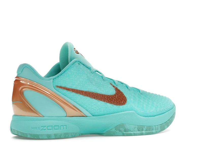 Nike Kobe 6 Protro Jalen Brunson Statue Of Liberty - Hyper Turquoise/Metallic Copper - IQ5774-300 - 33