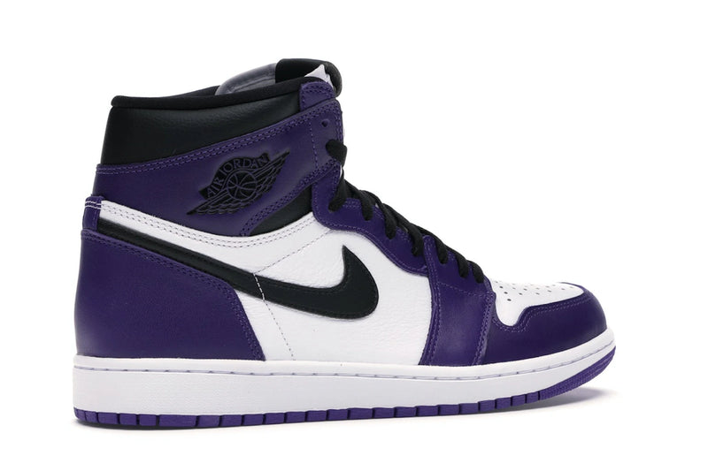 Air Jordan 1 Retro High Court Purple White - Court Purple/White-Black - 555088-500 - 33