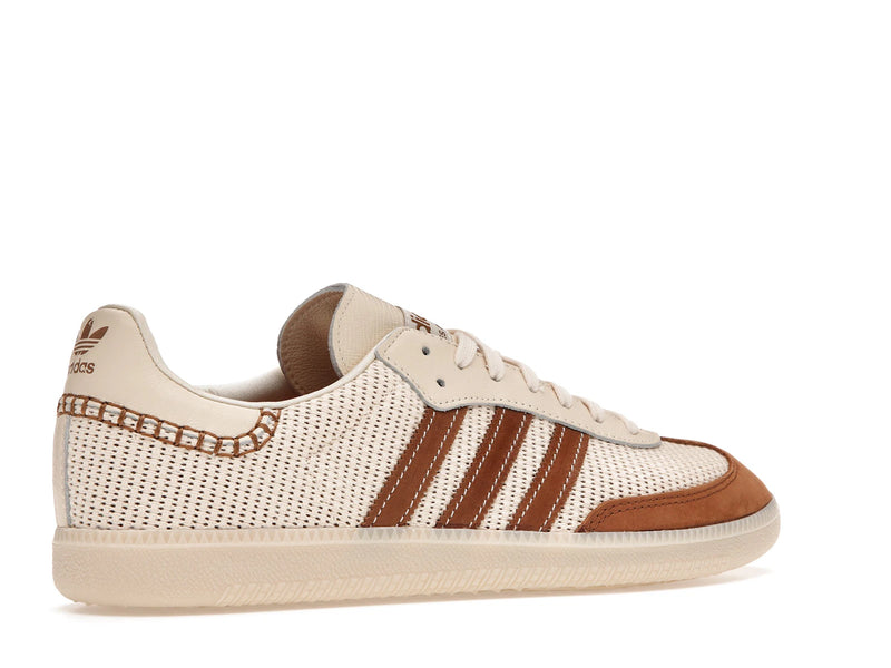 Adidas Samba Wales Bonner Cream White - Cream White/Brown/Cream White - FX7720 - 33
