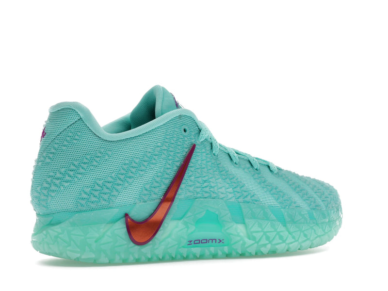 Nike JA 3 Twelve Time - Bleached Turquoise/Safety Orange/Vivid Purple - IQ6755-300 / IQ6754-300 - 33