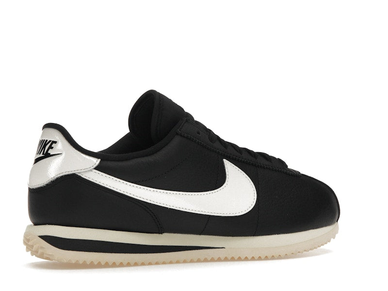 Nike Cortez 23 Premium Black Sail (Women's) - Black/Sail/Alabaster - FB6877-001 - 33