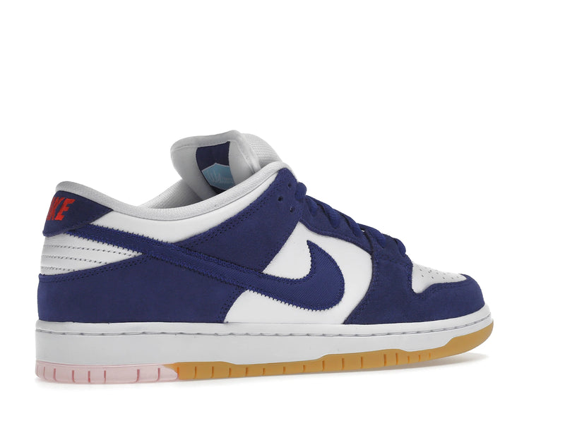 Nike SB Dunk Low Los Angeles Dodgers - Deep Royal Blue/White-Sport Red-Gum Light Brown - DO9395-400 - 33