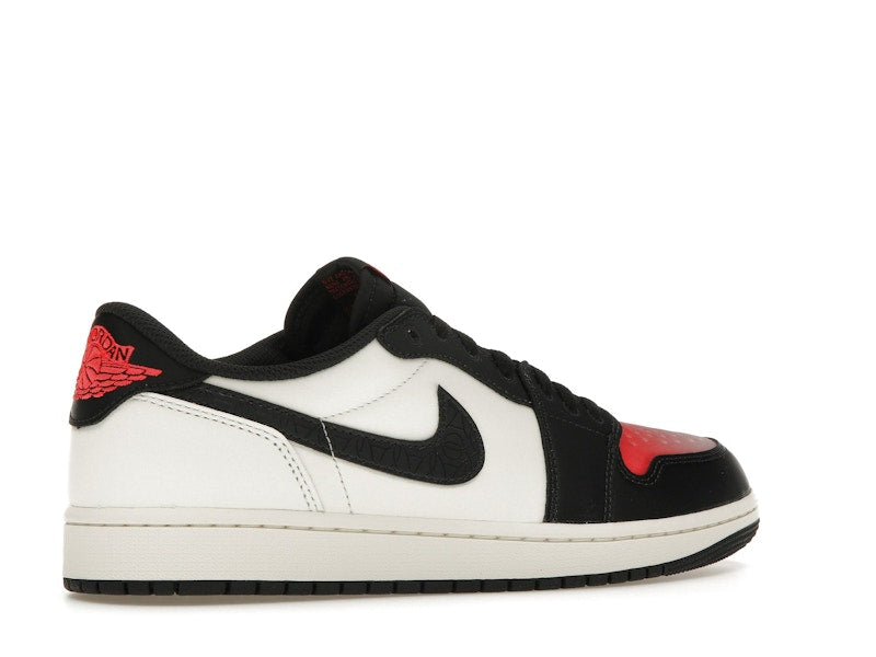 Air Jordan 1 Retro Low OG Psg Paris Saint Germain - Sail/Off Noir-Infrared 23-Pink Oxford - HF8828-100 - 33