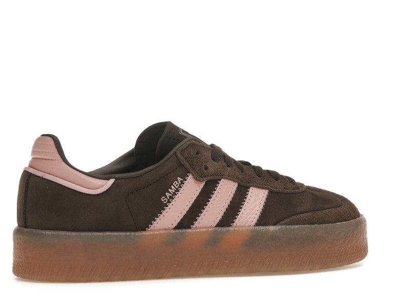 adidas Sambae Dark Brown Wonder Mauve (Women's) - vue 34
