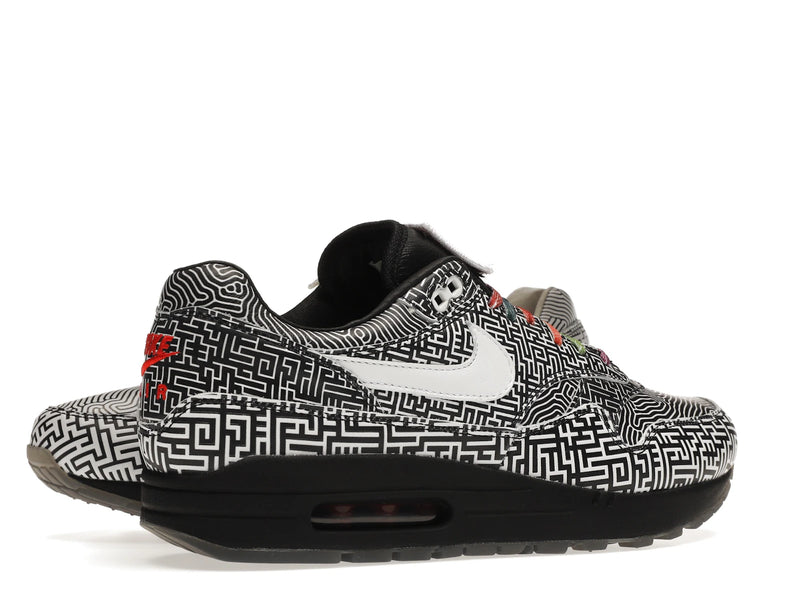 Nike Air Max 1 Tokyo Maze - White/Black-Multi-Color - CI1505-001 - 33