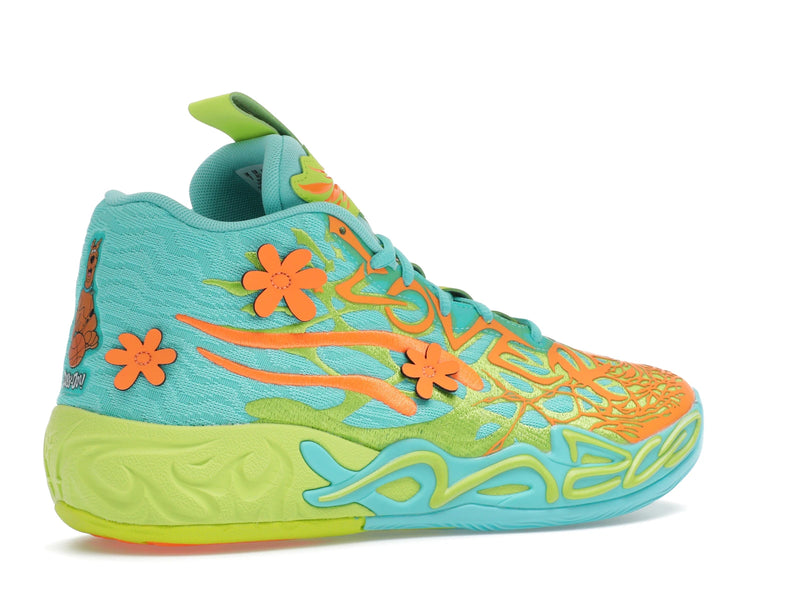 Puma Lamelo Ball Mb04 Scooby Doo - Aquatic/Lime Smash/Heat Fire - 310776-01 - 33