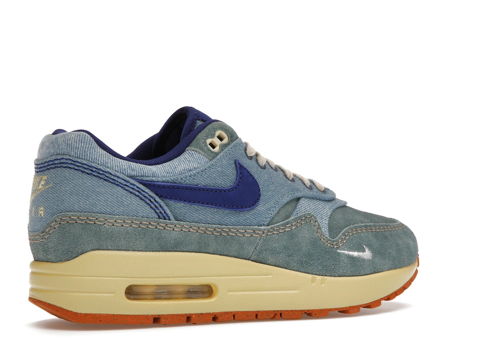 Nike Air Max 1 PRM Mineral Slate - Mineral Slate/Deep Royal Blue-Lemon Wash - DV3050-300 - 33