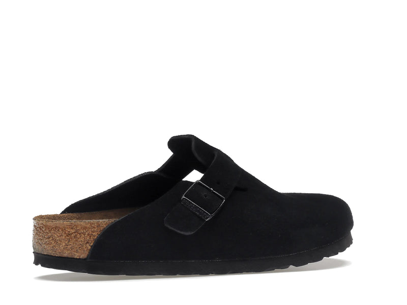 Birkenstock Boston Soft Footbed Suede Black - 0660471/0660473 - 33
