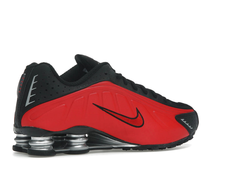 Nike Shox R4 University Red Black Metallic Silver - University Red/Black/Metallic Silver/University Red - HQ1988-600 - 33
