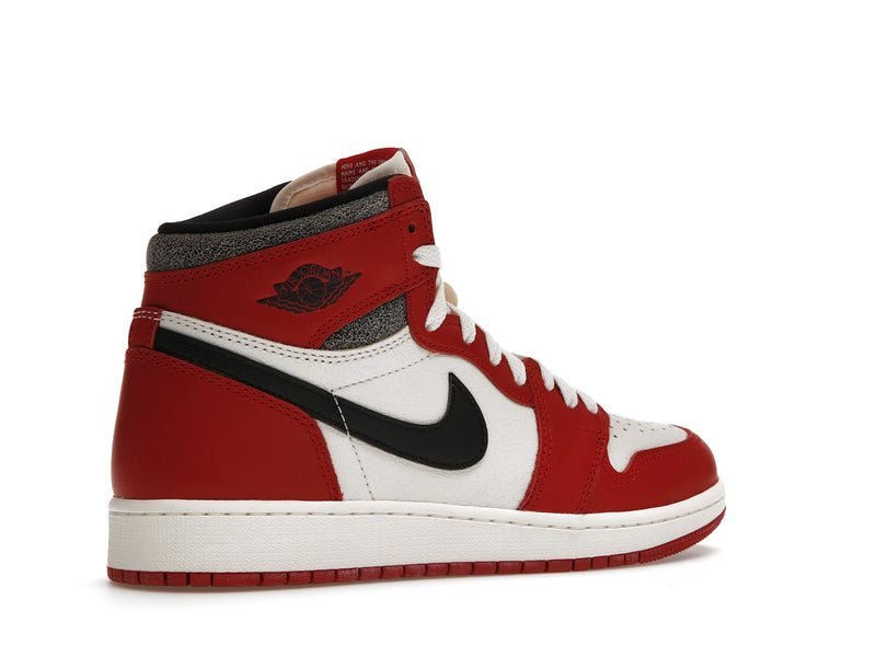 Air Jordan 1 Retro High OG Chicago Reimagined Lost And Found (GS) - Varsity Red/Black-Sail-Muslin - FD1437-612 - 33
