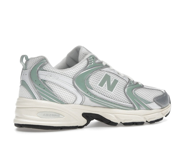 New Balance 530 Silver Metallic Mosaic Green - view 33
