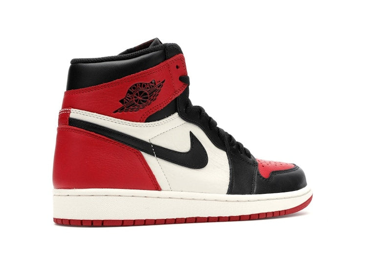 Air Jordan 1 Retro High Bred Toe - Gym Red/Black-Summit White - 555088-610 - 33