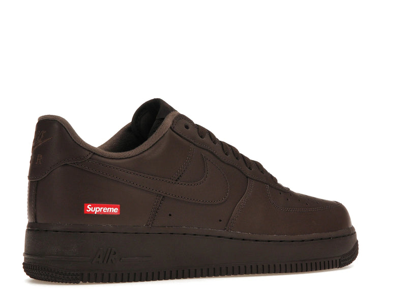 Nike Air Force 1 Low Supreme Baroque Brown - Baroque Brown/Baroque Brown-Baroque Brown - CU9225-200 - 33