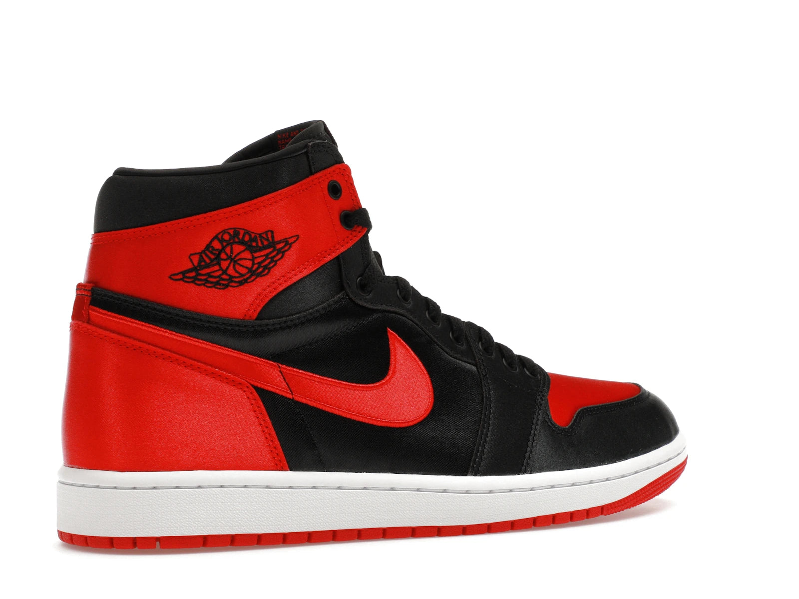 Air Jordan 1 Retro High OG Satin Bred - Black/University Red/White - FD4810-061 - 33
