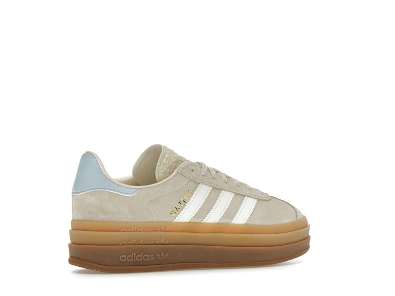 adidas Gazelle Bold Wonder White Clear Sky (Kids) - Wonder White/Cloud White/Clear Sky - JH5540 - 33