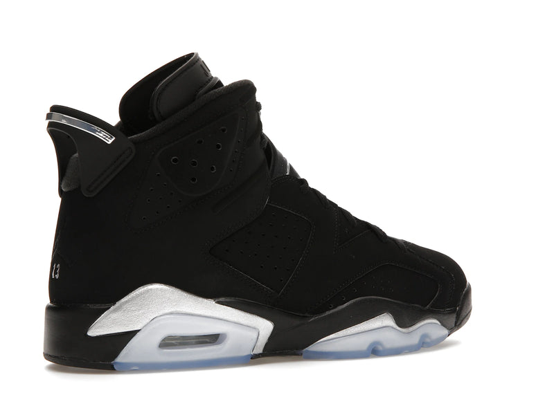 Air Jordan 6 Retro Metallic Silver - Black/Black/Metallic Silver - DX2836-001 - 33
