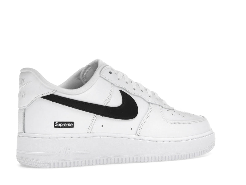 Nike Air Force 1 Low Supreme White Black - White/Black/White - CU9225-102 - 33