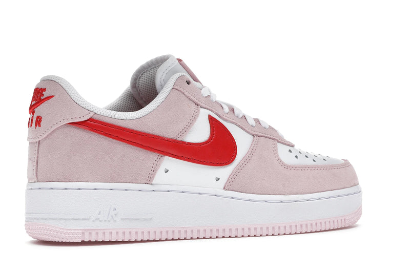 Nike Air Force 1 07 QS Love Letter - Tulip Pink/University Red-White - DD3384-600 - 33