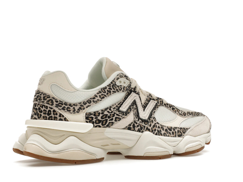 New Balance 9060 Asos Exclusive Beige Brown Leopard Print - Beige/Brown/White - U9060ALP - 33