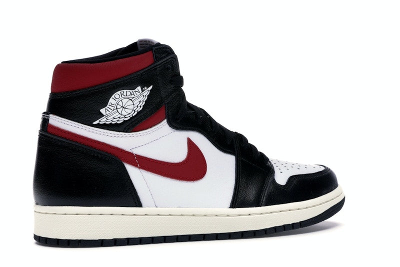 Air Jordan 1 Retro High Black Gym Red - Black/Gym Red-White-Sail - 555088-061 - 33