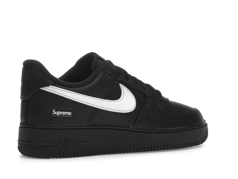 Nike Air Force 1 Low Supreme Black White - Black/White/Black - CU9225-002 - 33
