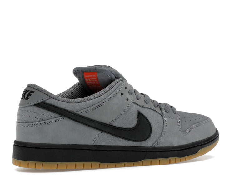 Nike SB Dunk Low Pro Cool Grey - Cool Grey/Black/Cool Grey/Dark Grey/Gum Light Brown/Safety Orange - FJ1674-002 - 33
