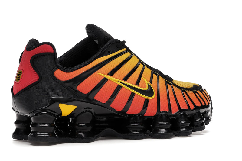 Nike Shox Tl Sunrise - Black/Black-Amarillo-University Red - AV3595-004 - 33