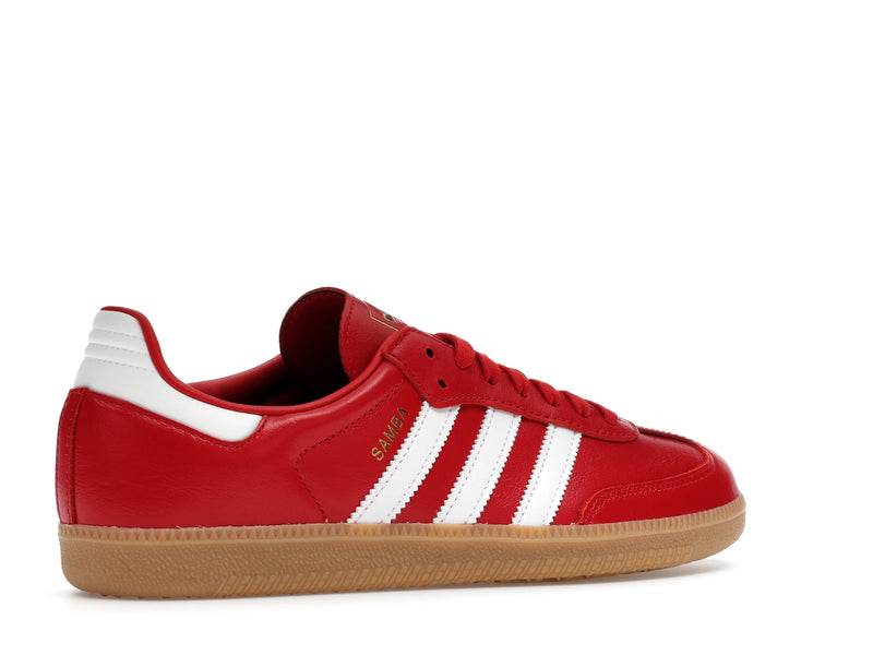 Adidas Samba OG Better Scarlet White - Better Scarlet/Cloud White/Gum - JR0881 - 33