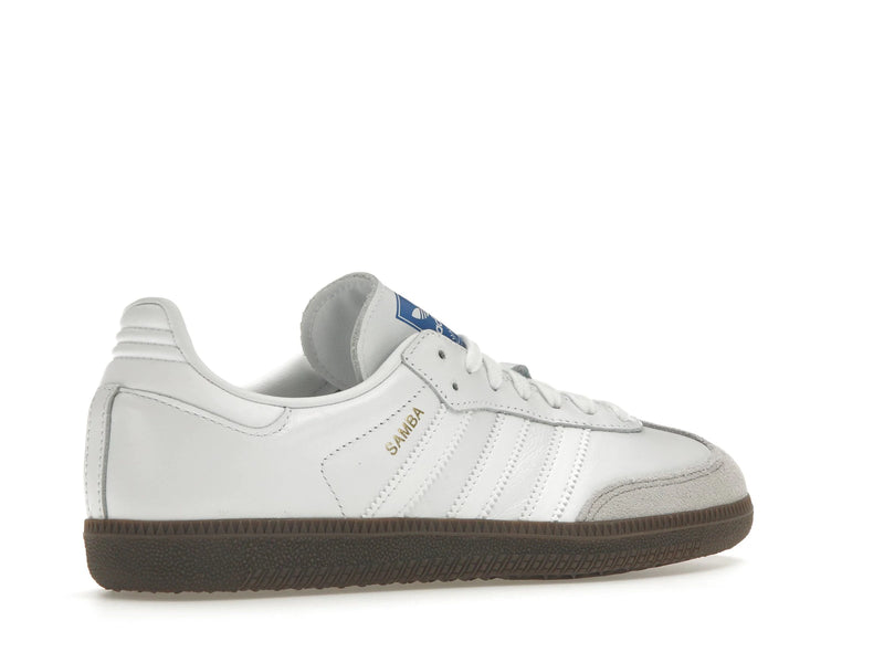 Adidas Samba Cloud White Blue Gum - Cloud White/Cloud White/Gum - IE3439 - 33