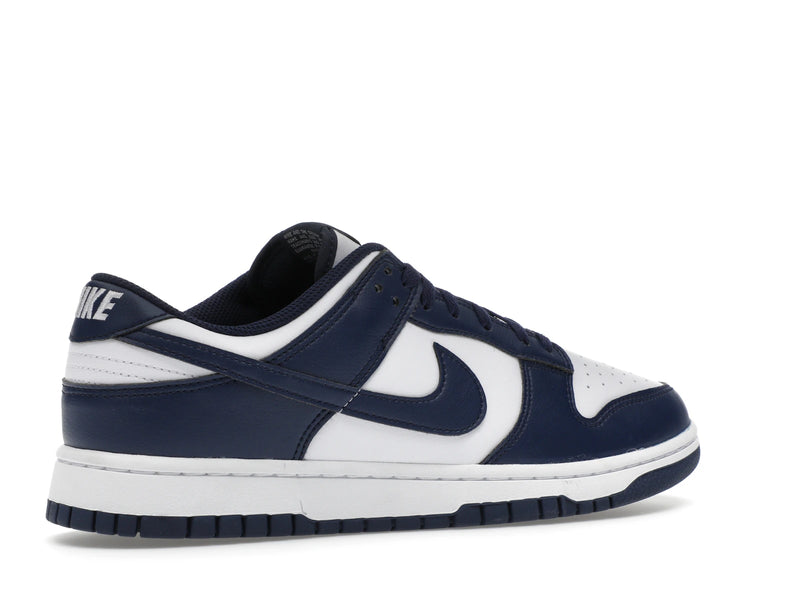 Nike Dunk Low White Midnight Navy - White/Midnight Navy-White - HF5441-107 - 33
