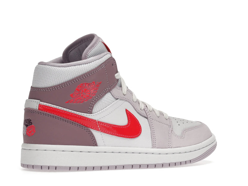 Air Jordan 1 Mid Valentines Day (2022) (W) - White/Pink-Crimson - DR0174-500 - 33