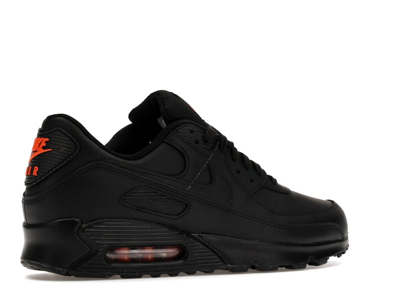 Nike Air Max 90 Black Safety Orange - Black/Safety Orange/Black - IF5446-002 - 33