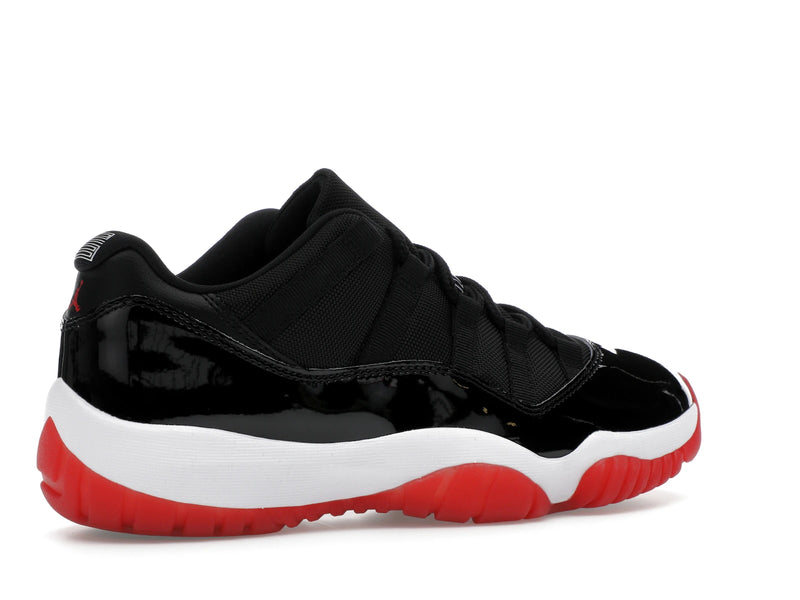 Air Jordan 11 Retro Low Bred (2025) - Black/White-Varsity Red - FV5104-006 - 33