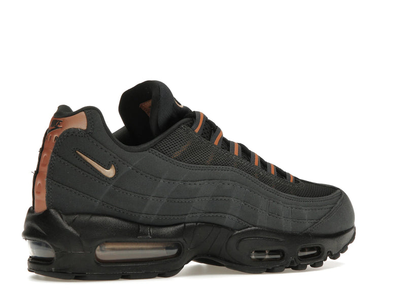 Nike Air Max 95 Central Cee Live Yours - Black/Metallic Red Bronze/Anthracite/Dusted Clay/Cool Grey - HQ6457-001 - 33