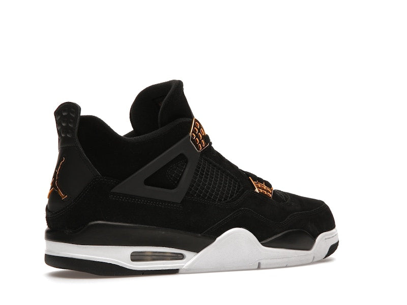 Air Jordan 4 Retro Royalty - Black/Metallic Gold-White - 308497-032 - 33