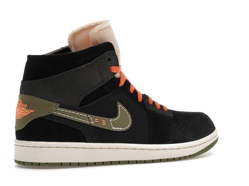 Air Jordan 1 Mid SE Craft Anthracite Light Olive - visning 33
