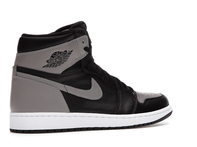 Air Jordan 1 Retro High Shadow (2018) - Black/Medium Grey-White - 555088-013 - 33