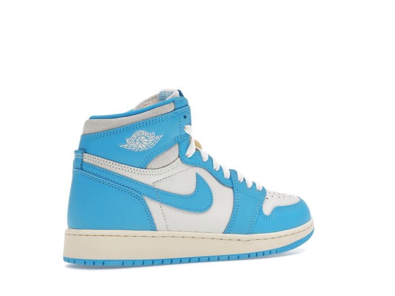Air Jordan 1 Retro High OG Unc Reimagined (GS) - Dark Powder Blue/Dark Powder Blue-Sail - FD1437-402 - 33