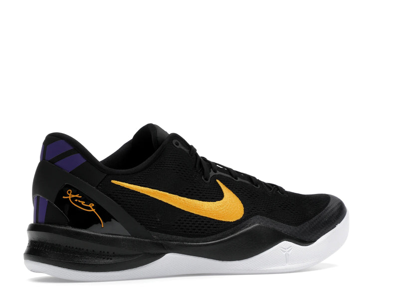 Nike Kobe 8 Protro Lakers Away - Black/University Gold-White-Court Purple - HF9550-001 - 33