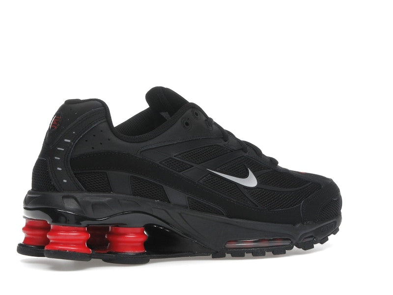 Nike Shox Ride 2 Black University Red - Black/Metallic Medium Ash/University Red/Medium Ash - II7635-001 - 33