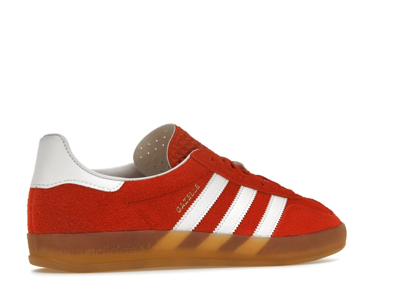 adidas Gazelle Indoor Bold Orange (Women's) - Bold Orange/Footwear White/Gum - HQ8718 - 33