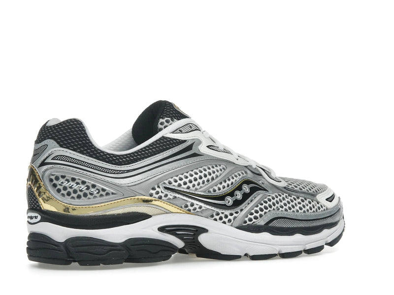 Saucony Progrid Omni 9 White Black Silver Gold - Silver/Gold - S70739-9 - 33