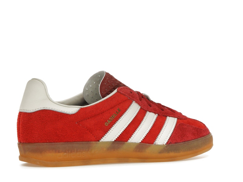 adidas Gazelle Indoor Active Maroon (Women's) - Active Maroon/Off White/Gum - IE1051 - 33