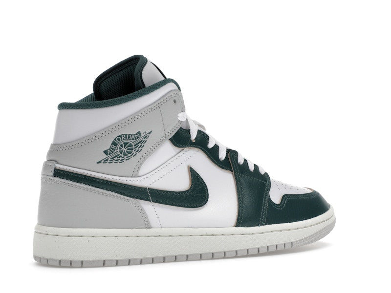 Air Jordan 1 Mid SE Oxidized Green - White/Sail/Neutral Grey/Oxidized Green - FQ7720-103 - 33