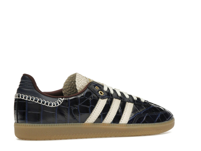Adidas Samba Wales Bonner Navy Croc - Collegiate Navy/Wonder White/Night Red - JH9825 - 33