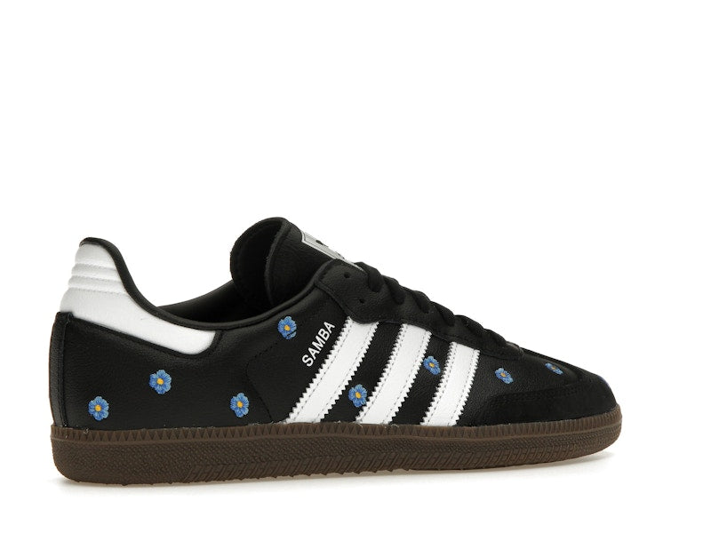 adidas Samba Light Blue Floral Core Black (Women's) - weergave 34